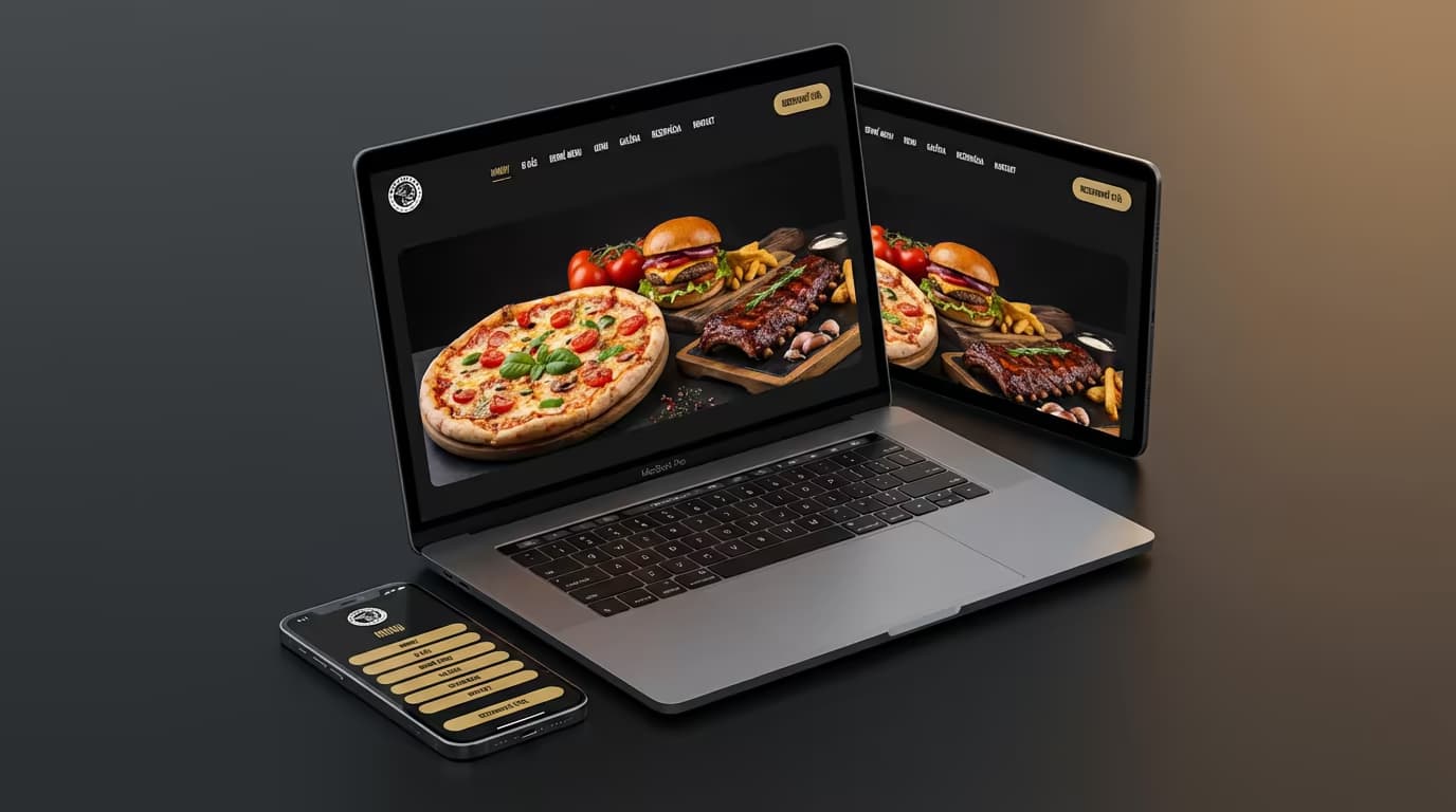 Web pre reštauráciu a pub