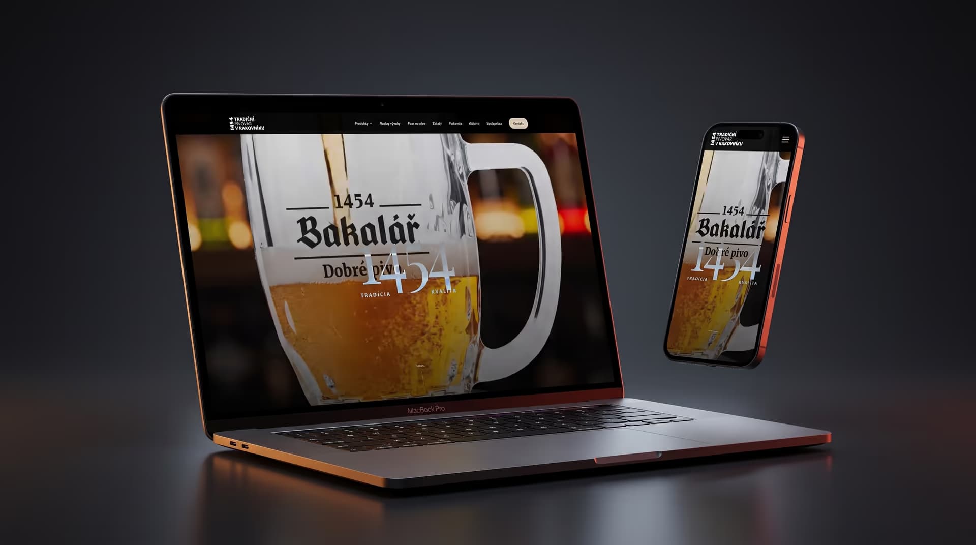 Web a e-shop pre tradičný pivovar